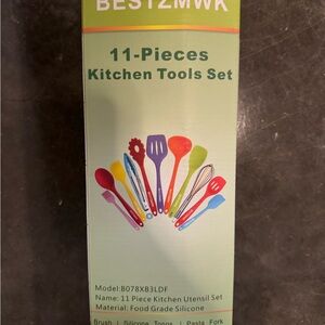 11-Piece Kitchen Tools Set - Multicolor